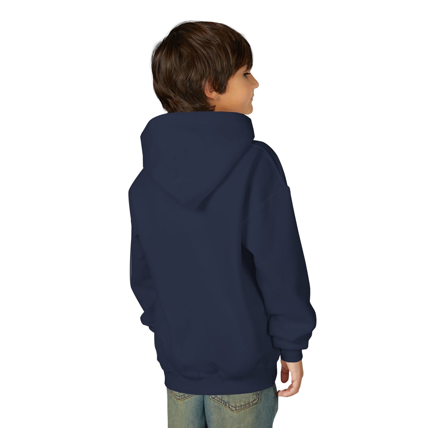Youth Hoodie - "Built to Shoot, Born to Win" USA Flag Shooting Design