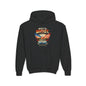 Youth Hoodie - "Built to Shoot, Born to Win" USA Flag Shooting Design