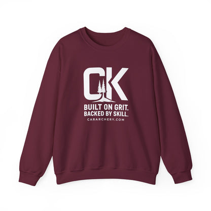 "Built on Grit. Backed by Skill." CK Crewneck Sweatshirt