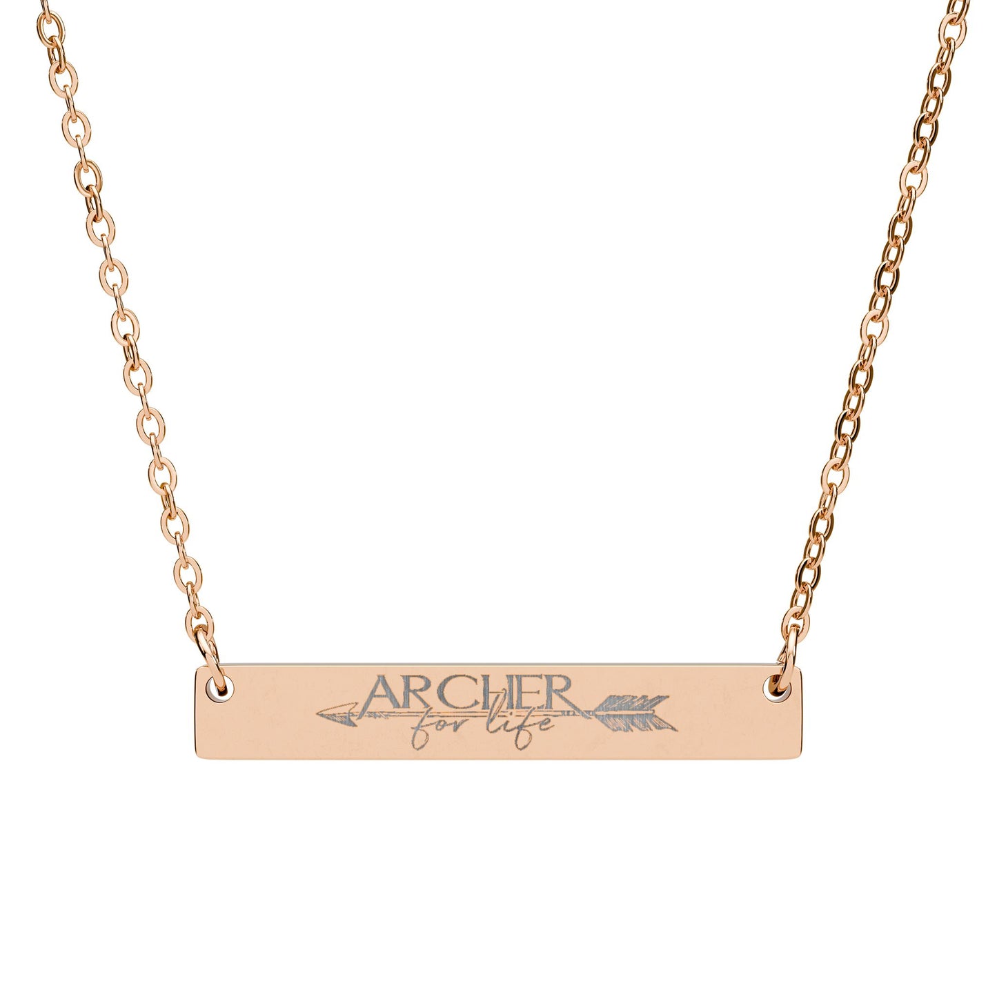 arcHER for Life - Horizontal Bar Necklace