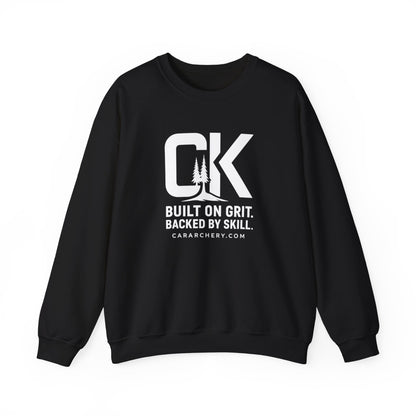 "Built on Grit. Backed by Skill." CK Crewneck Sweatshirt
