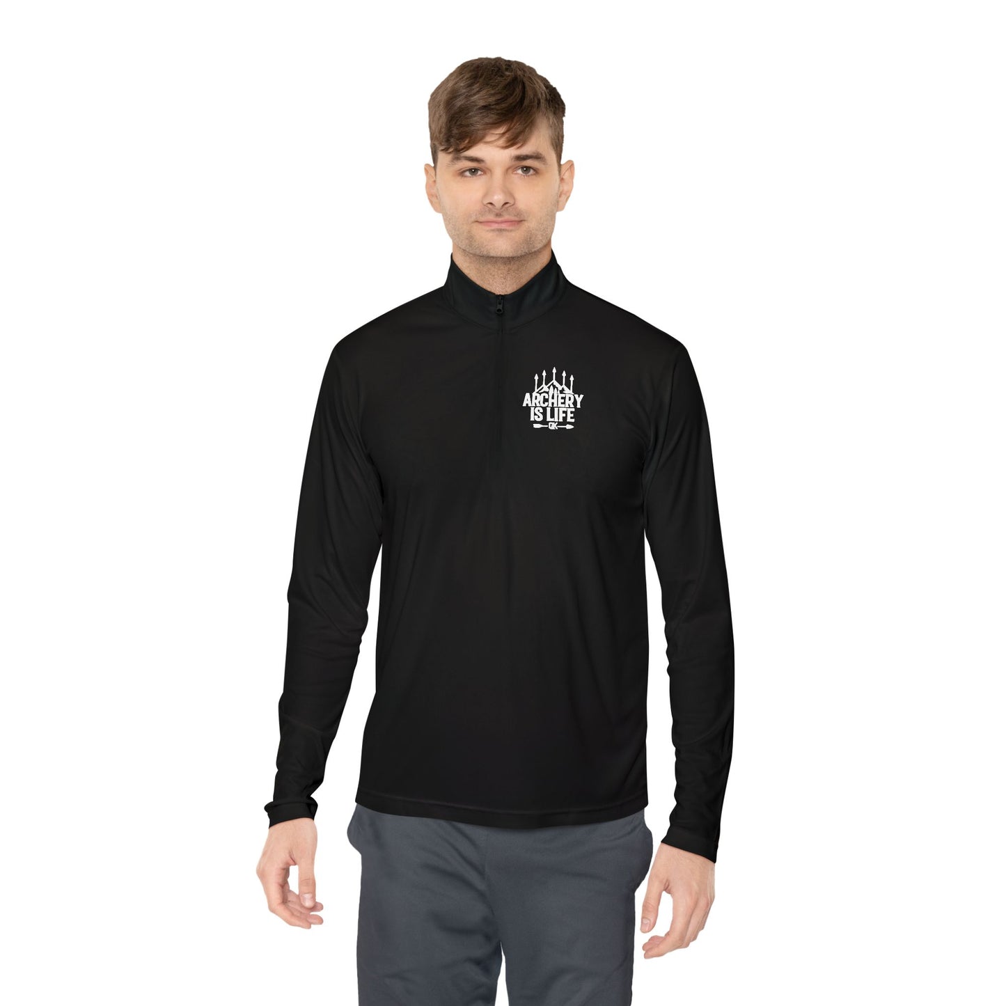 "Archery is Life" CK - Quarter-Zip Pullover Unisex