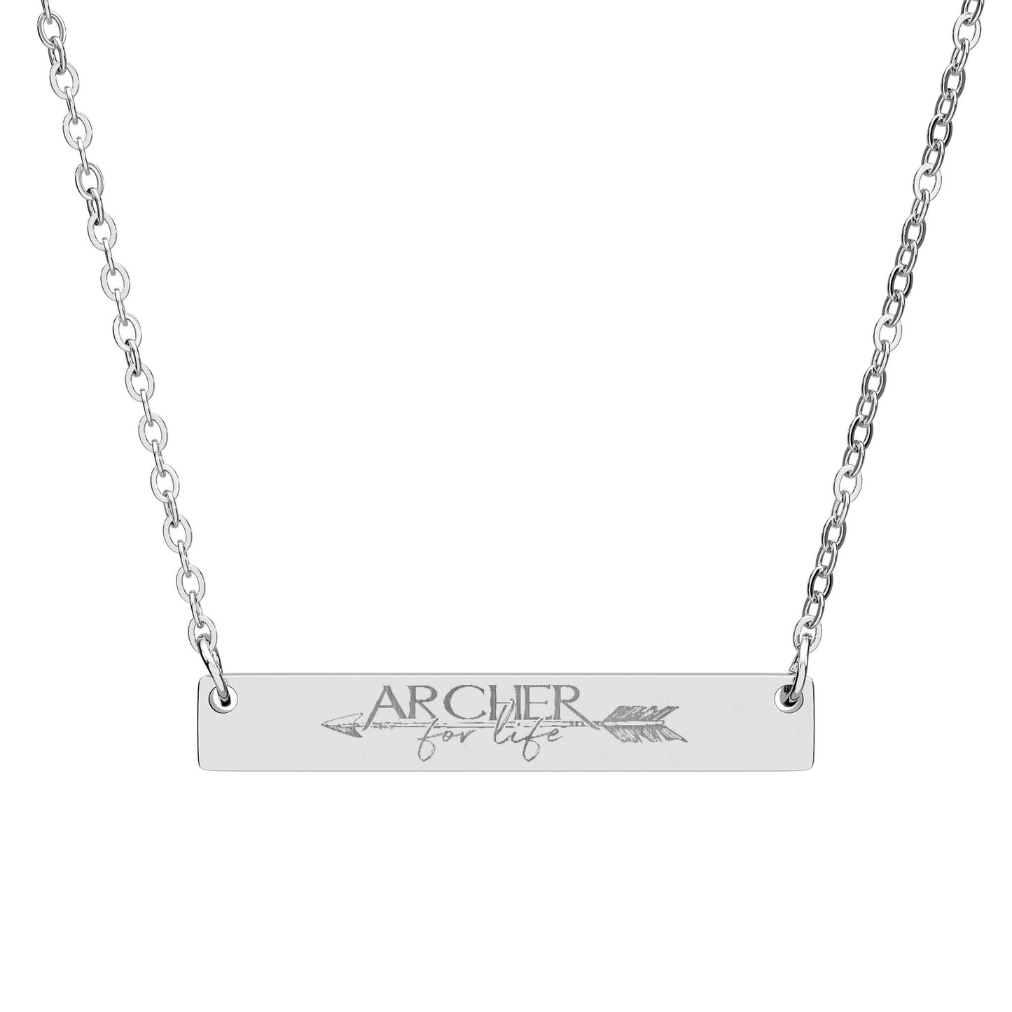 arcHER for Life - Horizontal Bar Necklace