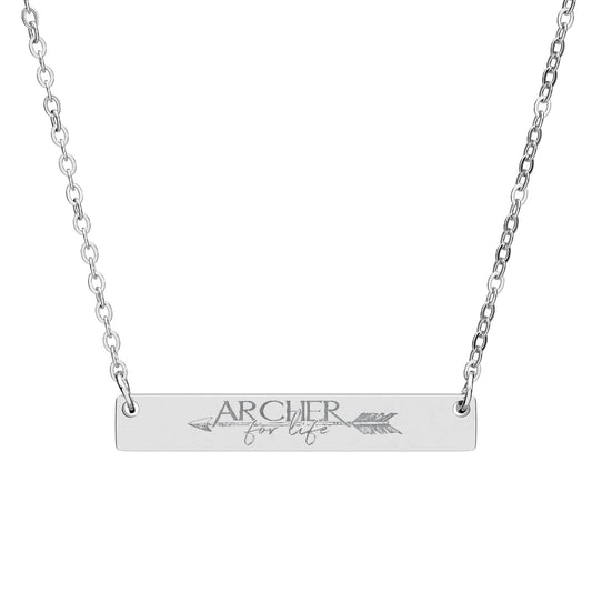 arcHER for Life - Horizontal Bar Necklace