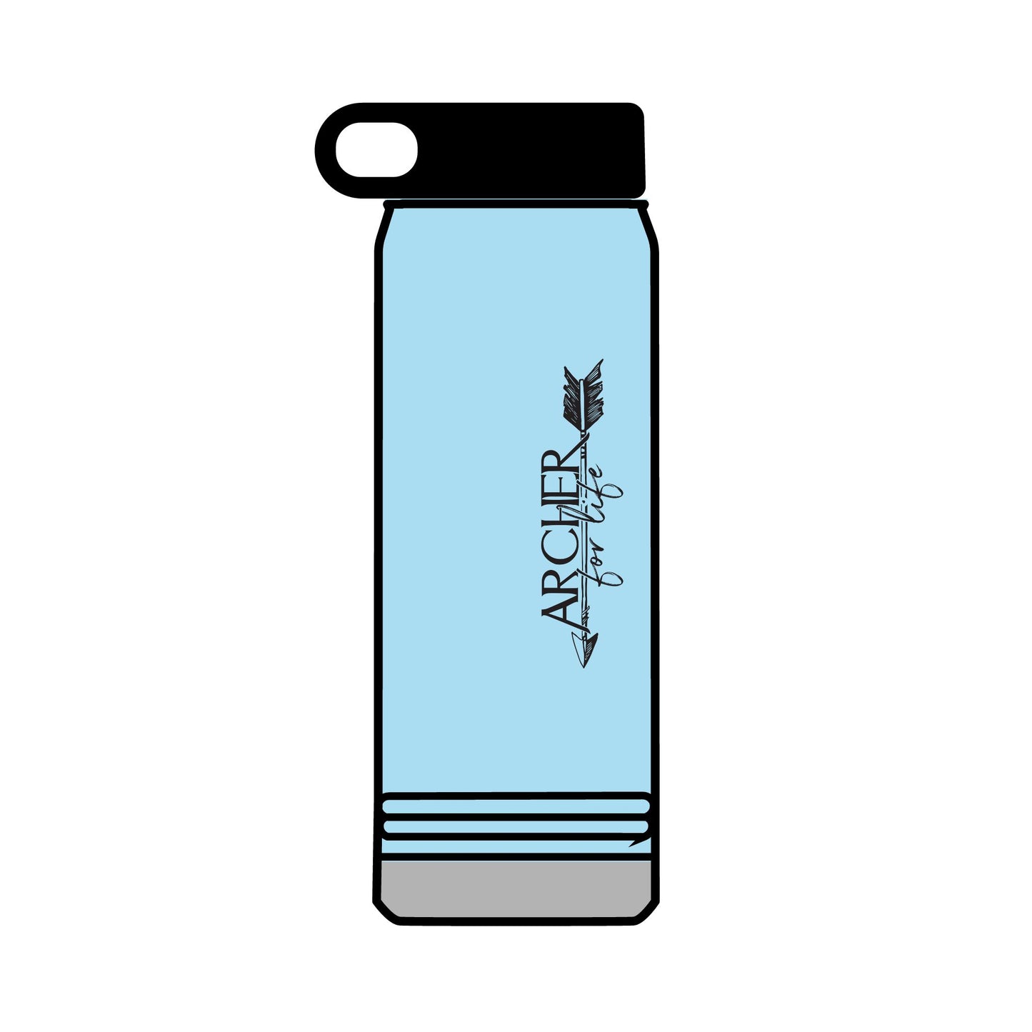 32oz arcHER Arrow Stainless Water Bottle – Insulated Sports Bottle