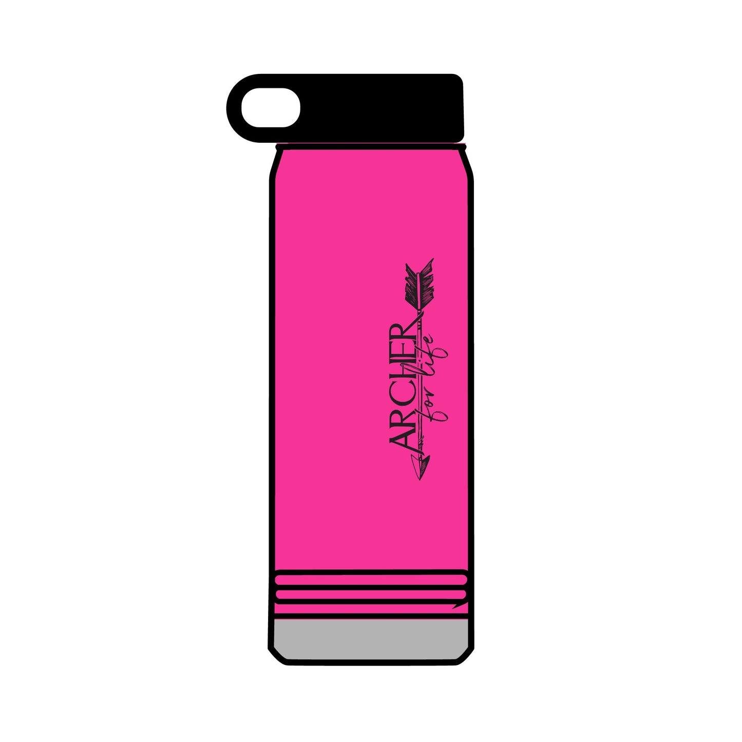 32oz arcHER Arrow Stainless Water Bottle – Insulated Sports Bottle