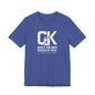 "Built on Grit" CK T-Shirt — “Built on Grit. Backed by Skill.” Motivational Tee