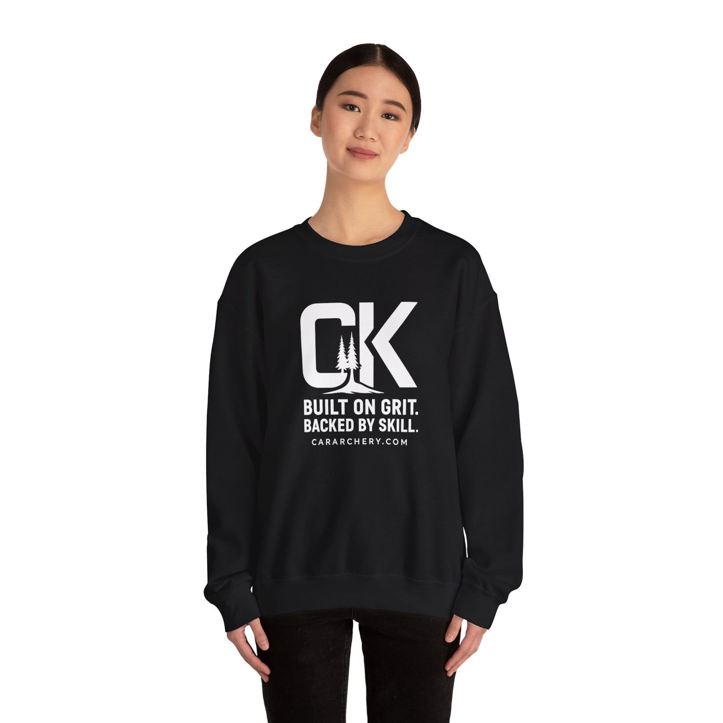 "Built on Grit. Backed by Skill." CK Crewneck Sweatshirt