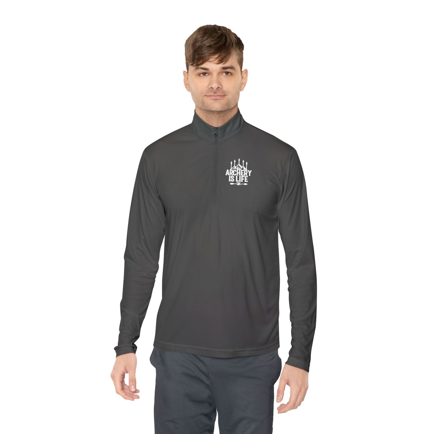 "Archery is Life" CK - Quarter-Zip Pullover Unisex