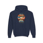 Youth Hoodie - "Built to Shoot, Born to Win" USA Flag Shooting Design