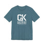 "Built on Grit" CK T-Shirt — “Built on Grit. Backed by Skill.” Motivational Tee