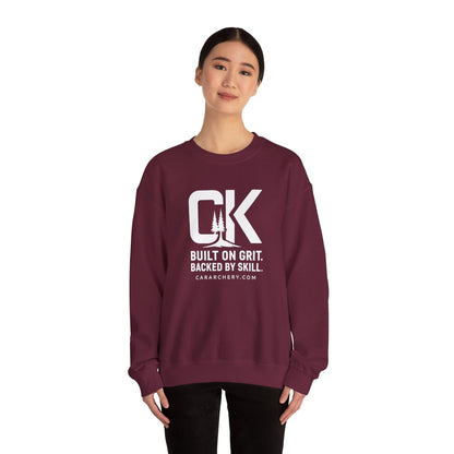 "Built on Grit. Backed by Skill." CK Crewneck Sweatshirt